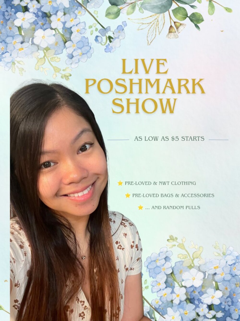 💙 💛 🩵 LIKE THIS FLYER FOR WHEN I GO LIVE! 🩵 💛 💙